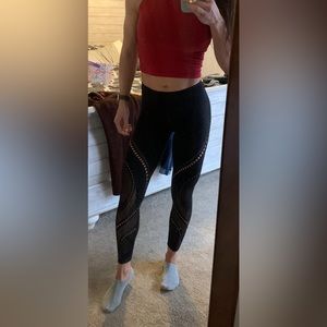 Lululemon laser cut leggings